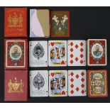 Three packs of Worshipful Company of Makers of Playing Cards playing cards commemorative packs