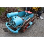 Ransomes MG crawler together with various implements 10%+VAT buyer's premium on this lot PLEASE NOTE