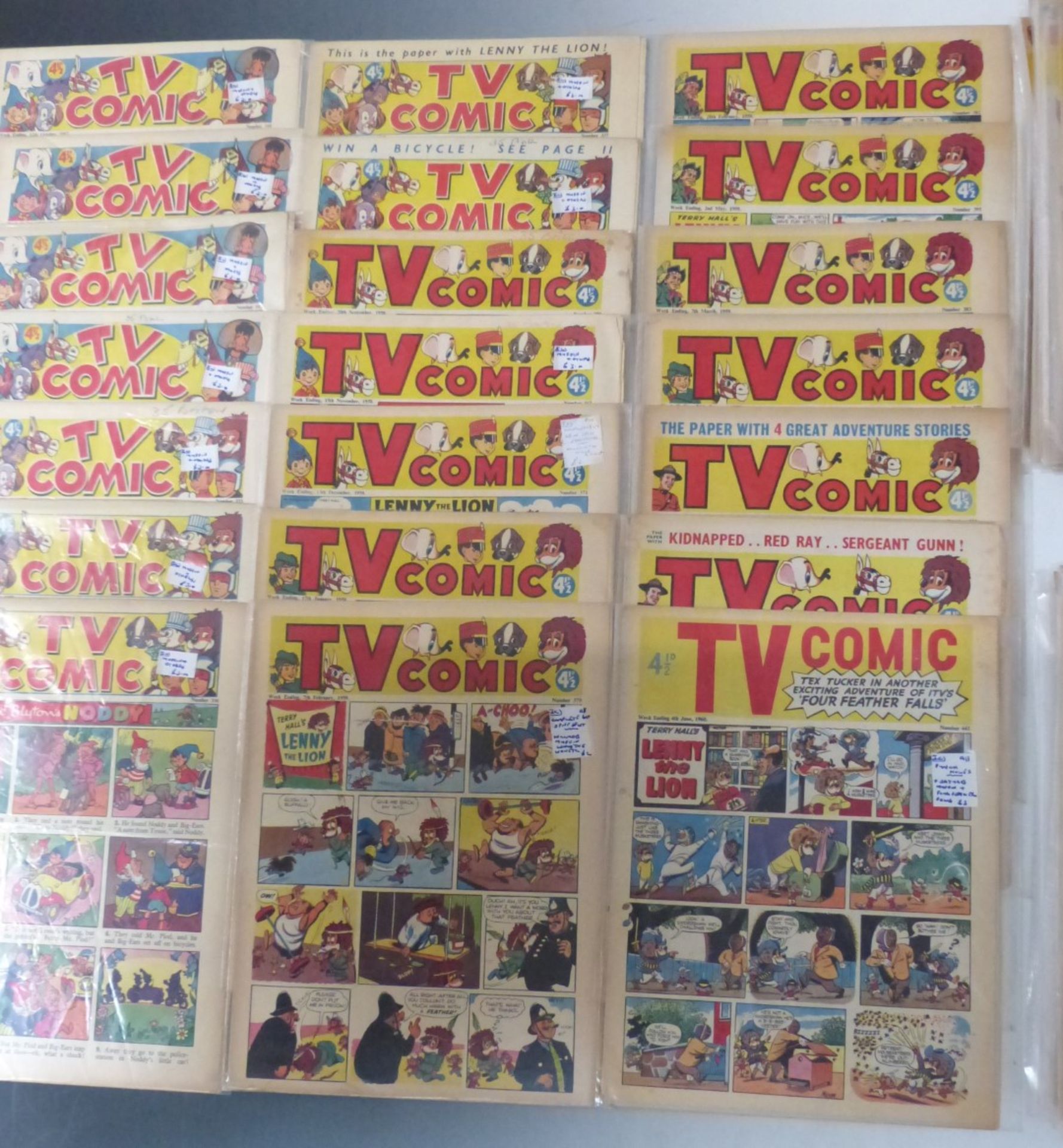 Eighty-two issues of TV Comic dating from 1953-1973 including Muffin The Mule, Dad's Army, Noddy - Image 3 of 4