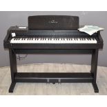 Yamaha Clavina CLP-152S electric piano with booklets