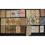 Six packs of mainly continental playing cards to include Heraclio Fournier Gran Casino San