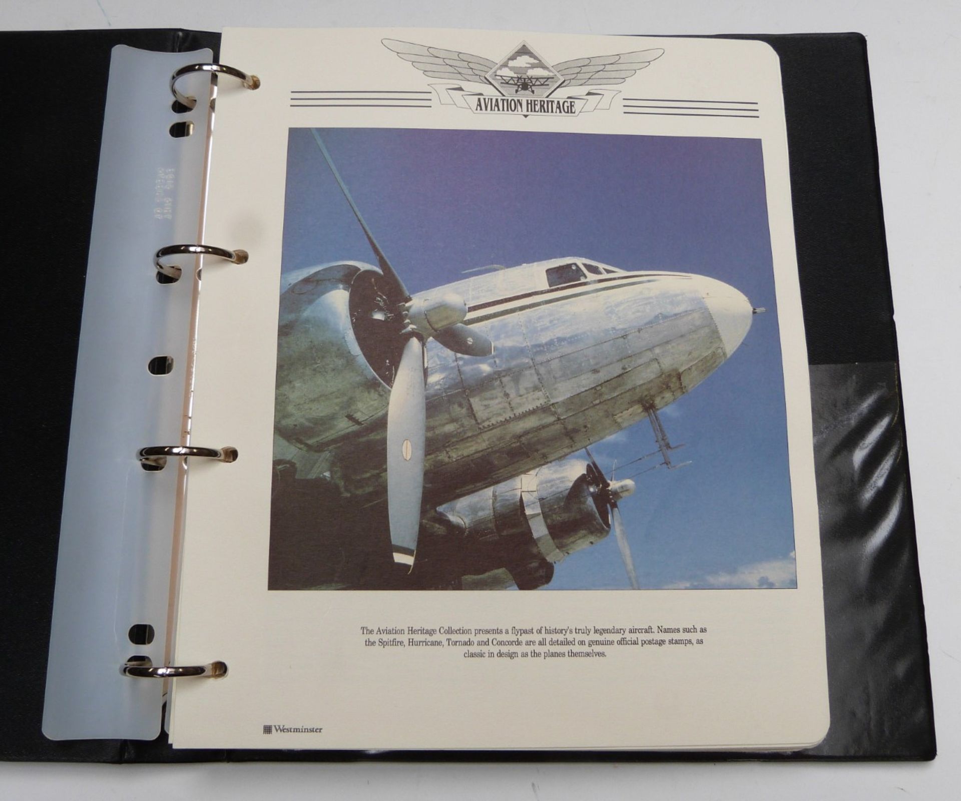 An album of aviation heritage interest covers and coin/stamp cover