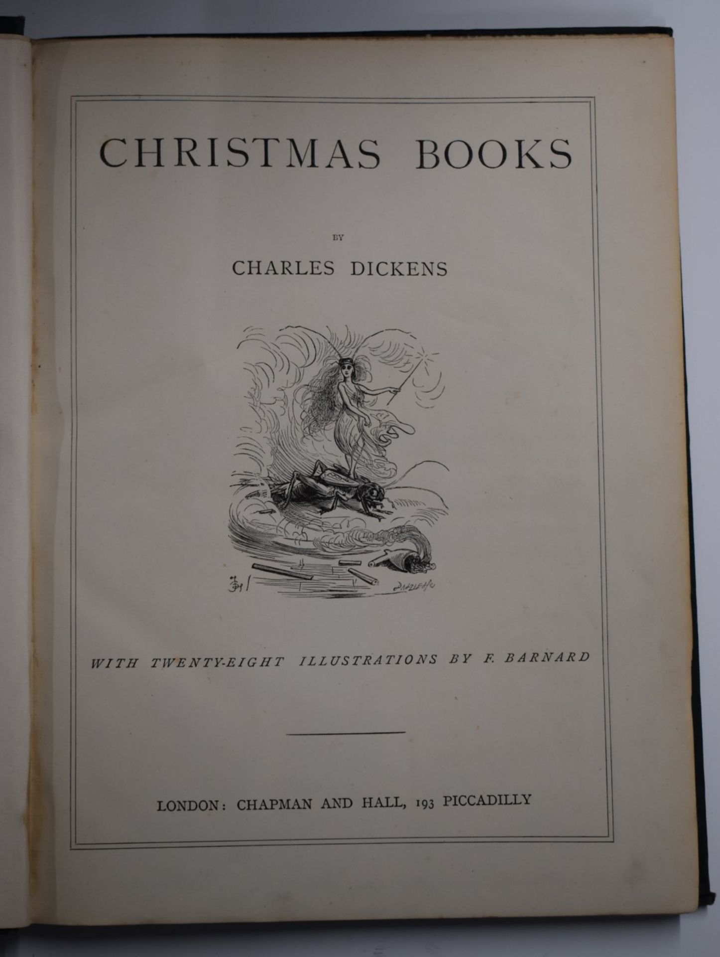 The Works of Charles Dickens (Household Edition) published Chapman & Hall (c.1870) illustrated by F. - Image 2 of 3