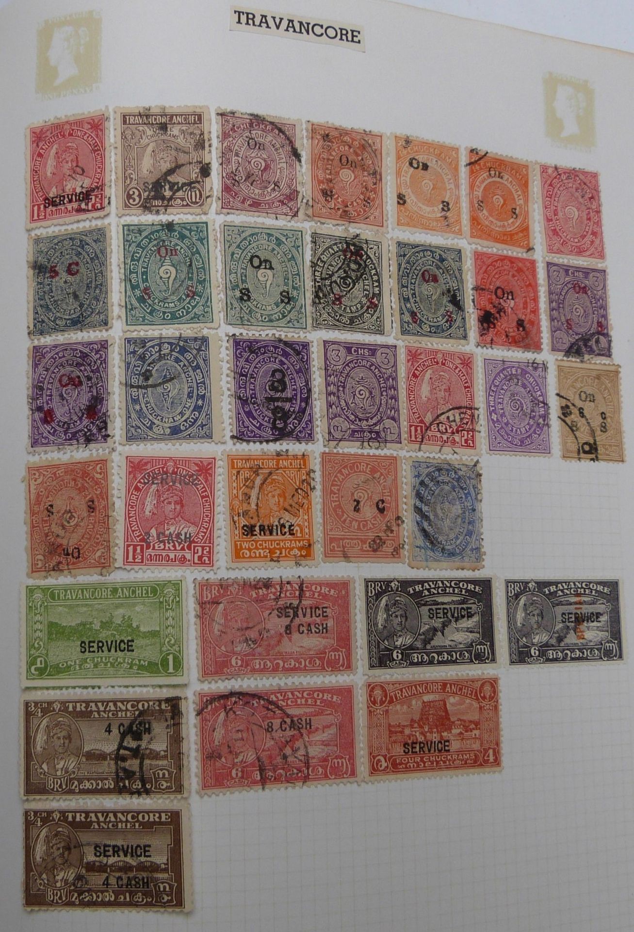 Eight all world Tower stamp albums, all well filled and arranged alphabetically covering all reigns - Image 5 of 17