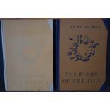 John James Audubon The Birds of America with facsimile Leipzig edition plates (two volume). Some