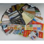 Forty-seven sponsored booklets and sundry, mainly first class stamp booklets, mini sheets etc