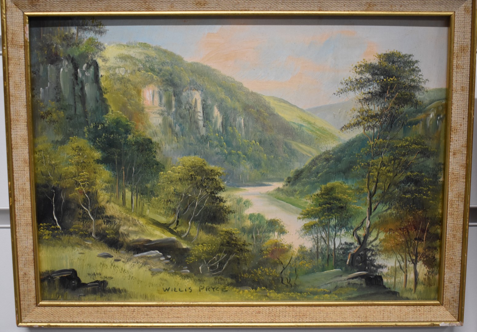 George Willis Pryce (RSA, RWS, 1866-1949), seven River Wye interest oil paintings, most depicting - Image 11 of 23