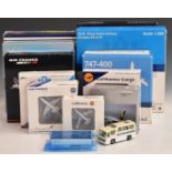 Sixteen 1:200 1:400 and 1:600 scale diecast model aircraft by various manufacturers all Air