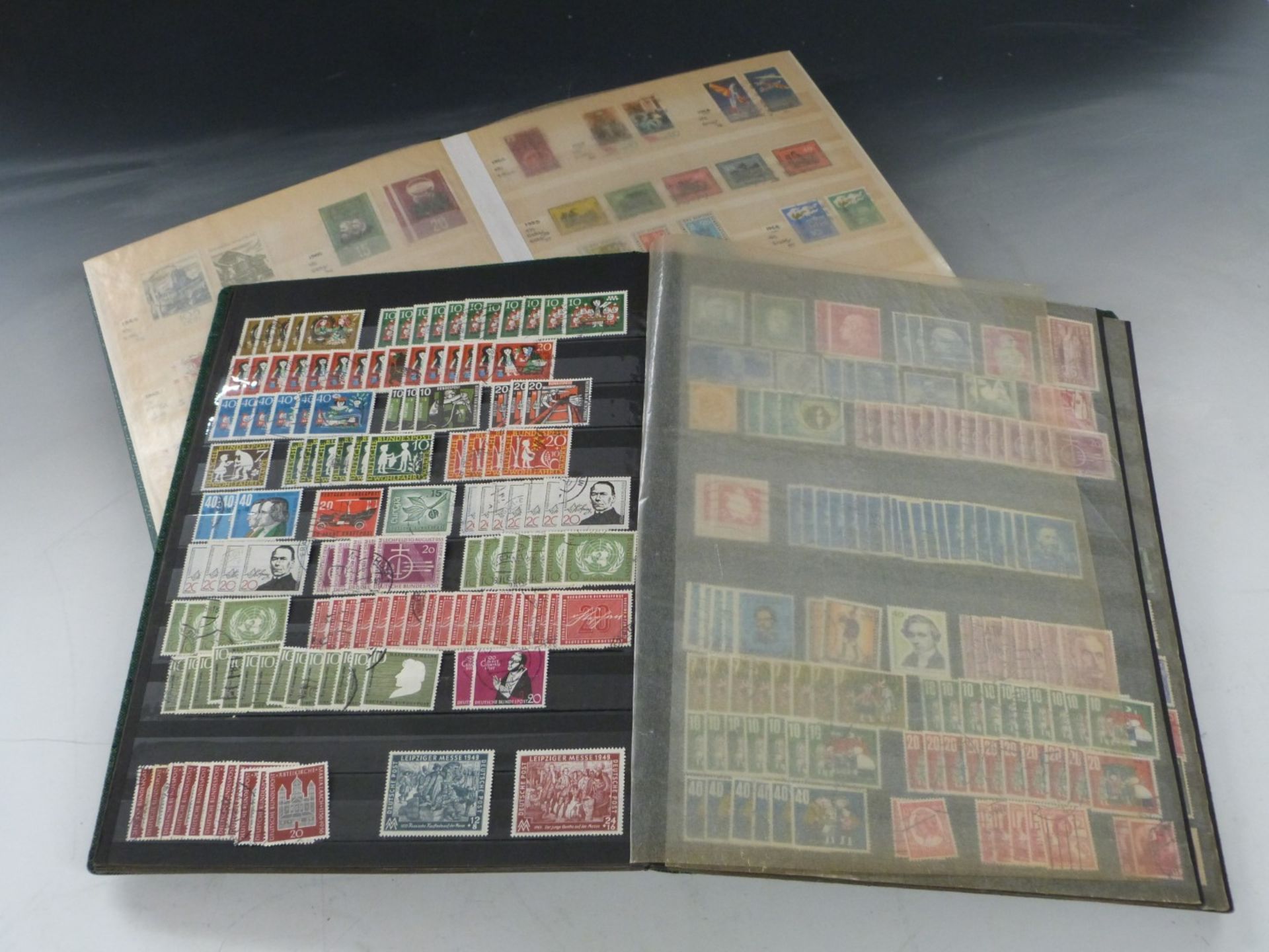 A large quantity of German stamps in eight stockbooks, mainly 1930s-1960s - Image 2 of 3