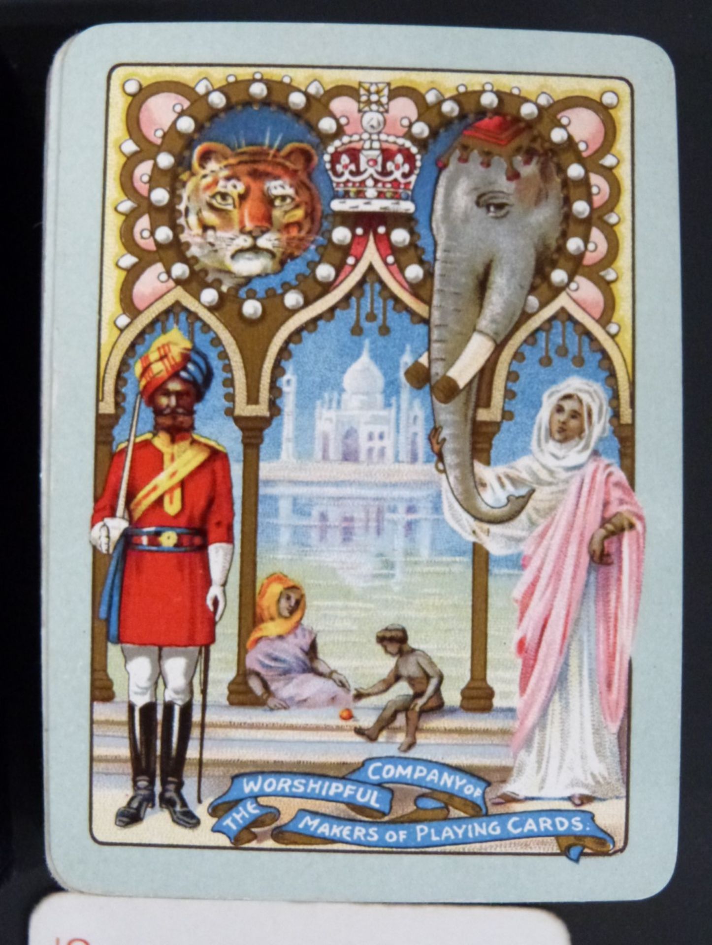 Double pack of Worshipful Company of Makers of Playing Cards playing cards, 1911 with Indian - Image 3 of 6