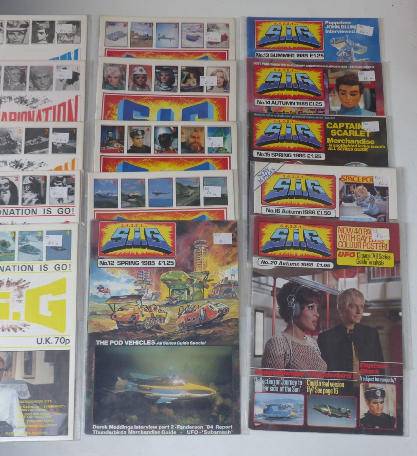 Twenty-seven Gerry Anderson magazines comprising 16 Fanzine including the first three issues and - Image 4 of 4
