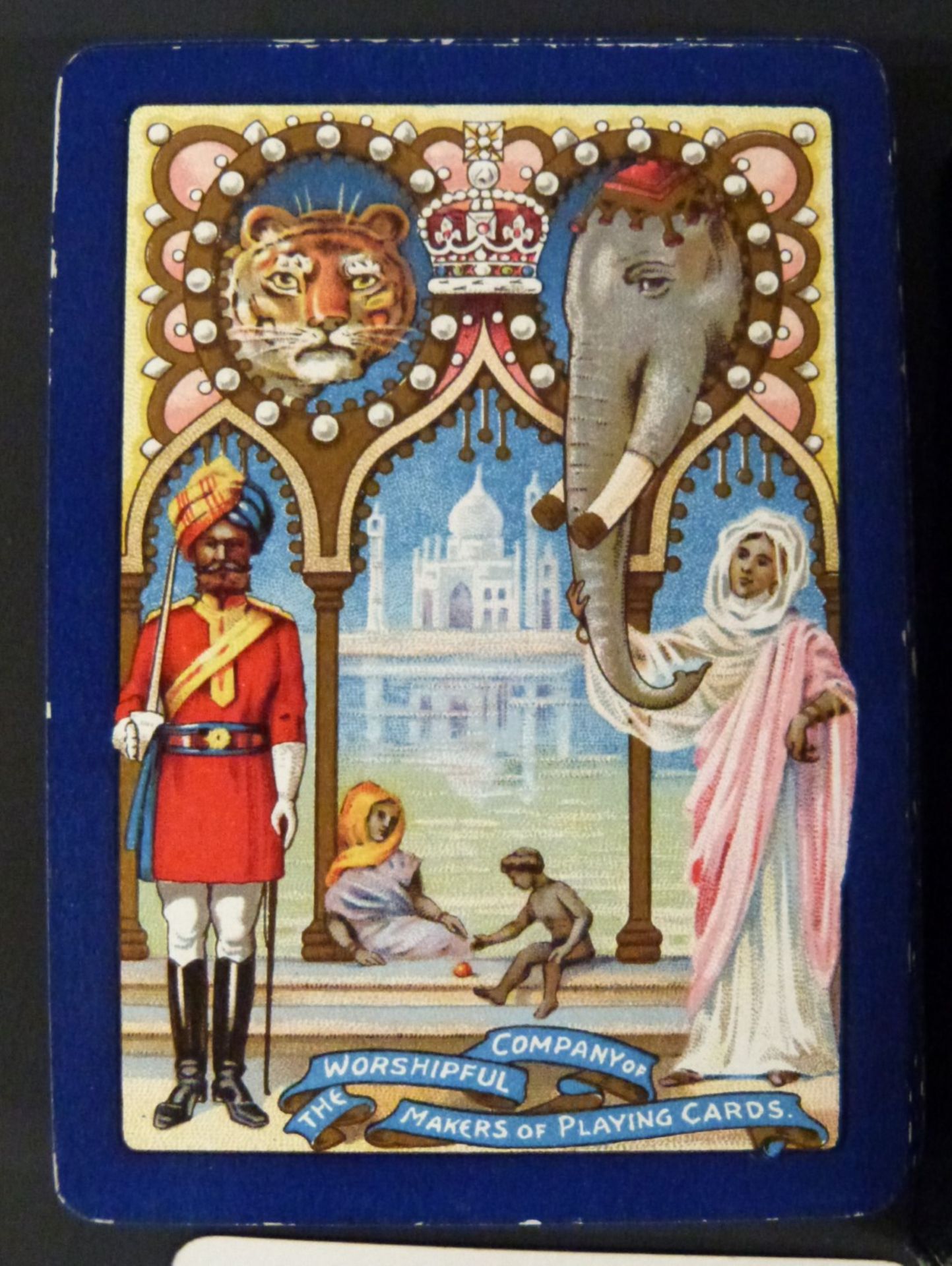 Double pack of Worshipful Company of Makers of Playing Cards playing cards, 1911 with Indian - Image 5 of 6