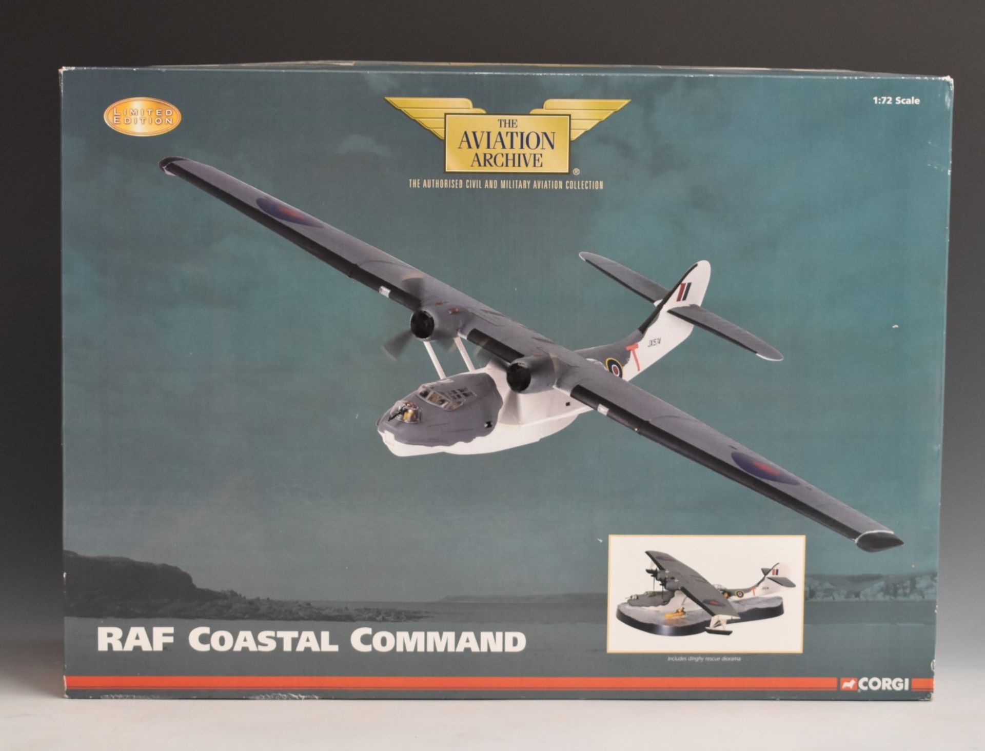 Corgi The Aviation Archive 1:72 scale limited edition diecast model RAF Coastal Command, AA36103, in