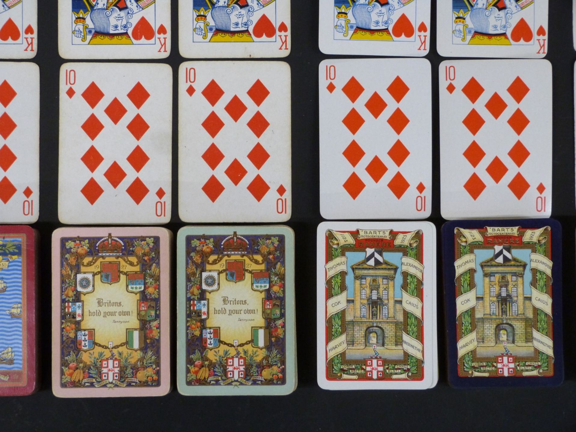 Ten packs of Worshipful Company of Makers of Playing Cards playing cards, comprising five double - Image 5 of 7