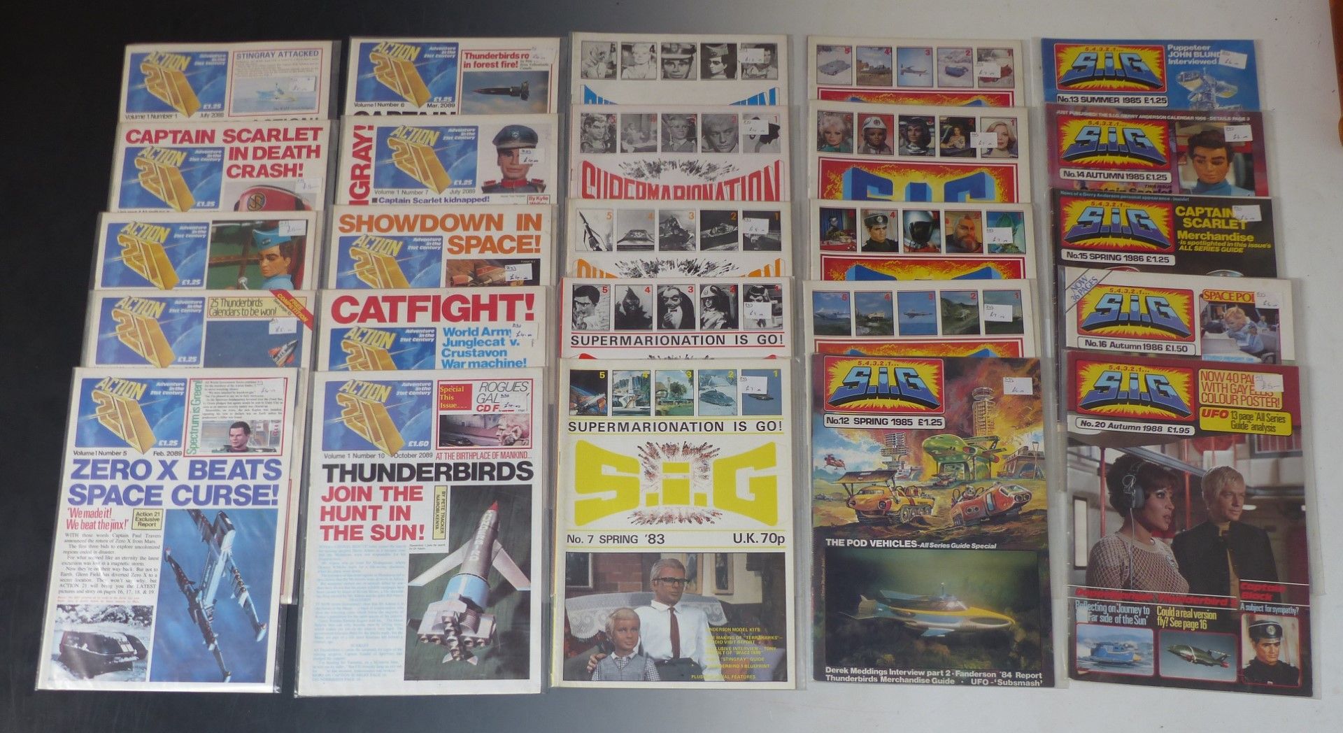 Twenty-seven Gerry Anderson magazines comprising 16 Fanzine including the first three issues and - Image 2 of 4
