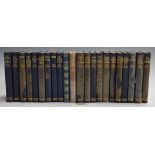 H.G. Wells a collection of 20 volumes including The Invisible Man, First Men in the Moon, The War in