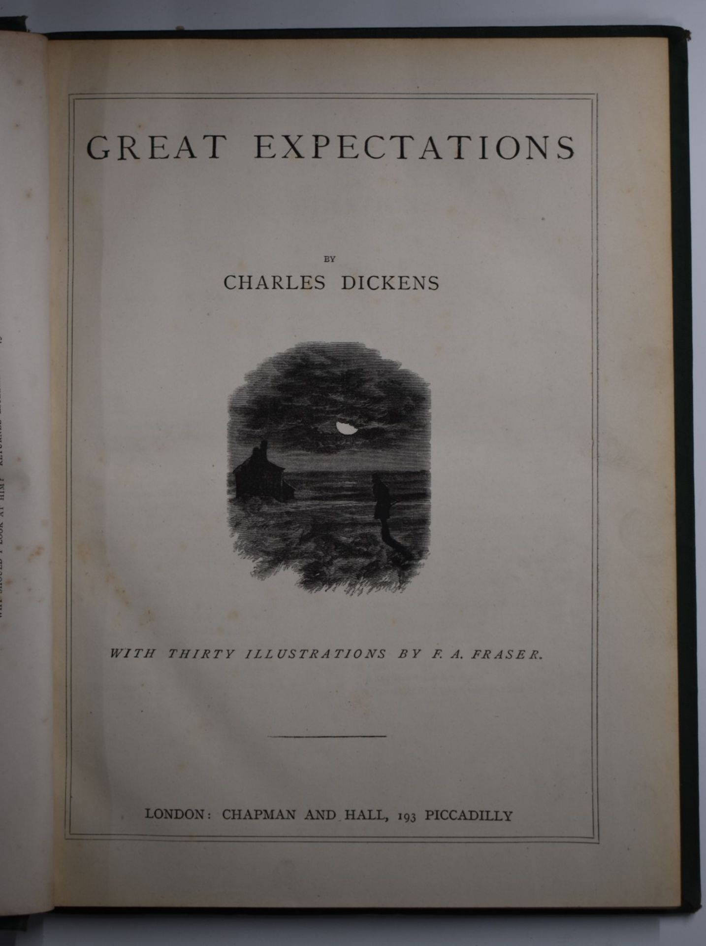 The Works of Charles Dickens (Household Edition) published Chapman & Hall (c.1870) illustrated by F. - Image 3 of 3