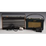 Roberts c1970s R747 AM/FM 3 band radio mains/battery and a DAB digital mains/battery example