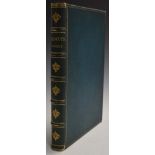 [Album] A large late 19thC volume titled in gilt “Woodcuts Modern” a blank album bound in full