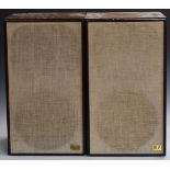 AR5 (Acoustic Research) pair of stereo speakers, W35 x D30 x H60cm