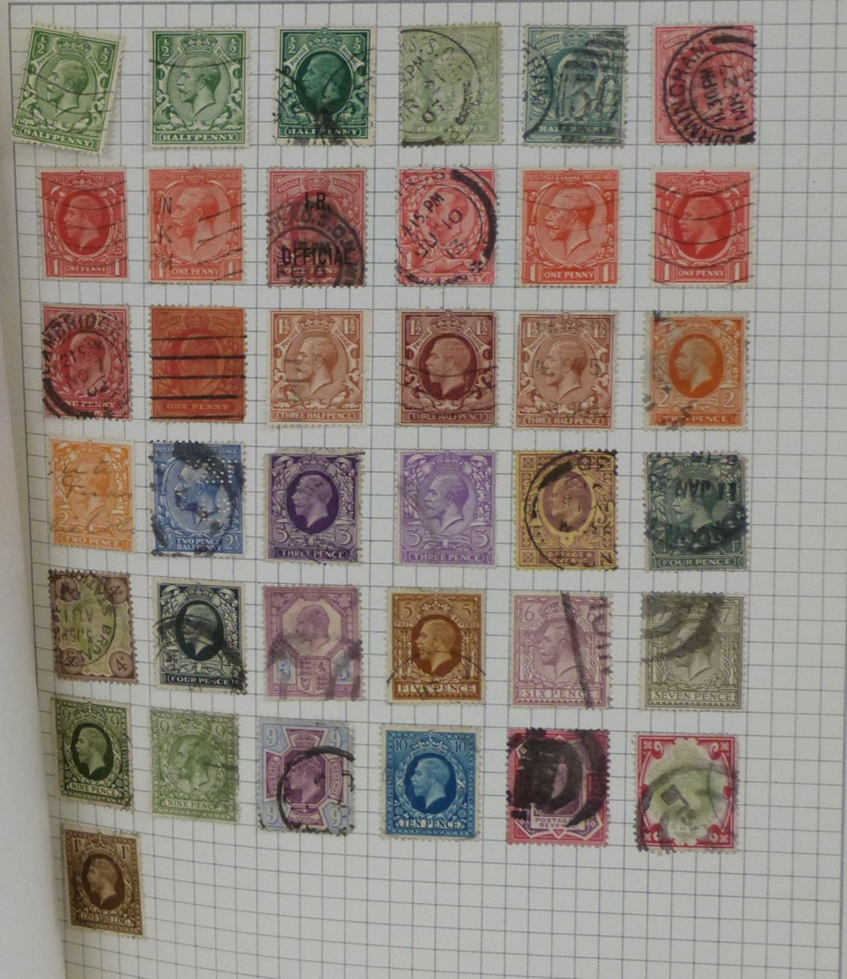 Seven stamp albums and stockbooks of all world stamps, all reigns - Image 4 of 5