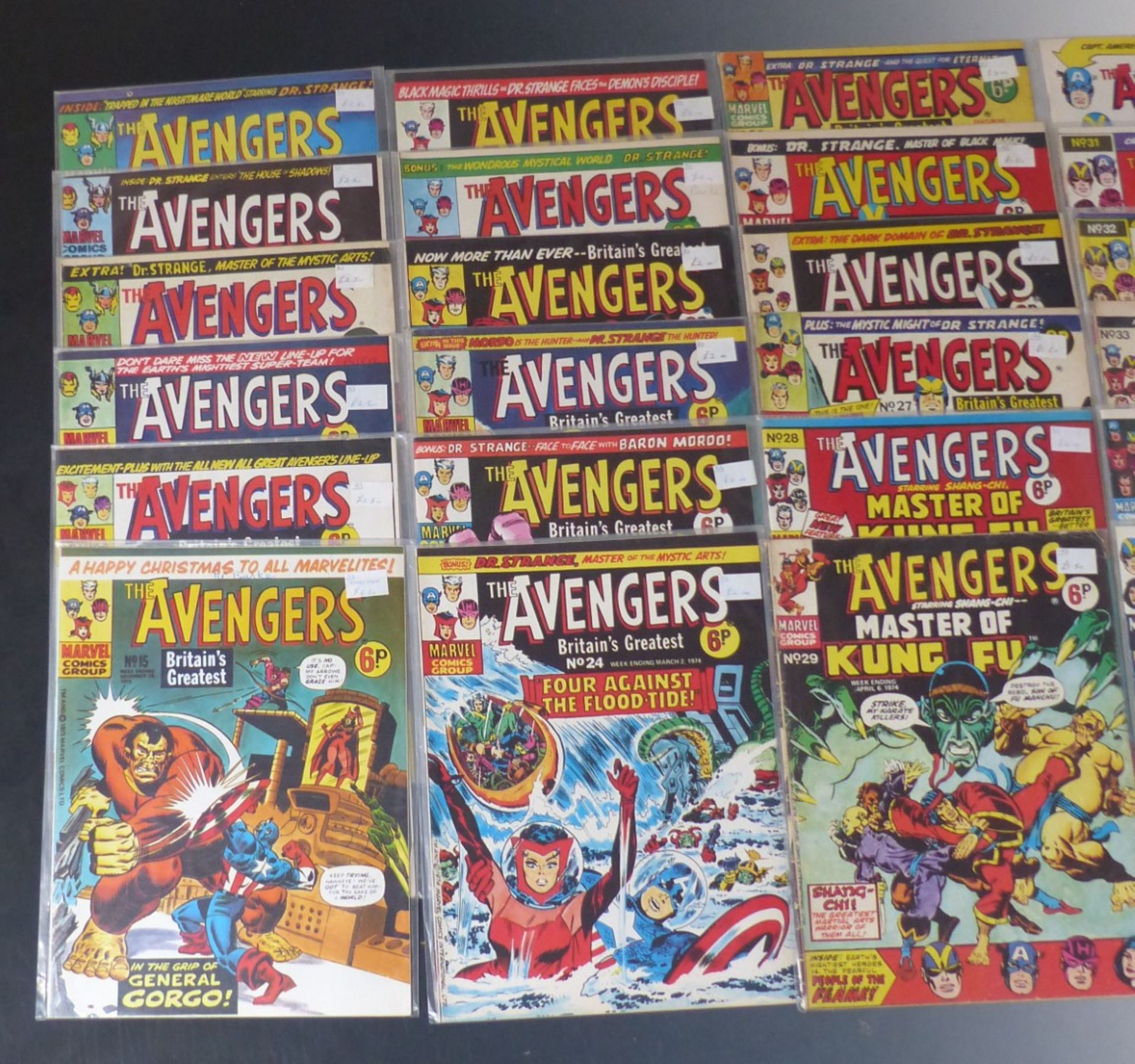 Approximately 100 Marvel The Avengers comics dating from 1973-1976. - Image 3 of 5