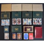 Thirteen packs of WW2 interest Worshipful Company of Makers of Playing Cards playing cards,