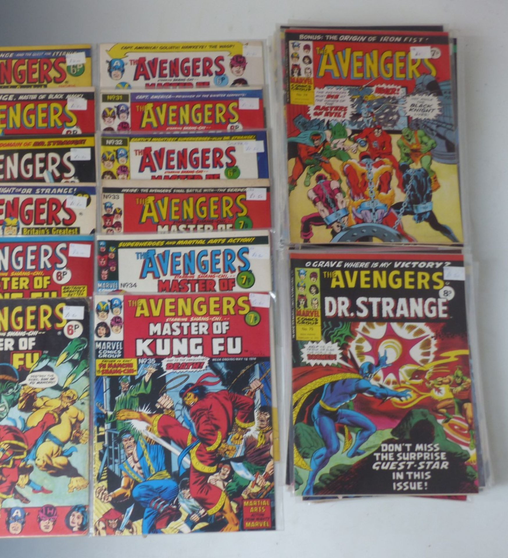 Approximately 100 Marvel The Avengers comics dating from 1973-1976. - Image 4 of 5