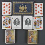 Worshipful Company of Makers of Playing Cards double pack of WW1 interest playing cards, 1917, in