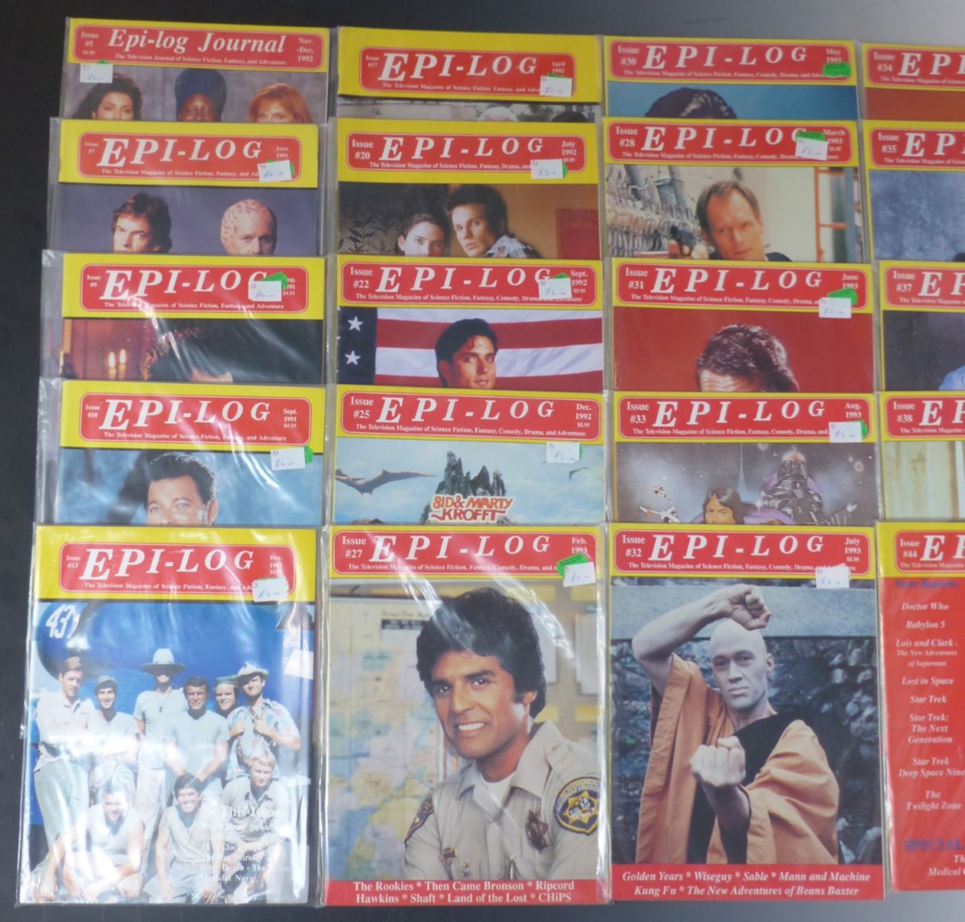 Approximately 100 TV and film related magazines including Babylon 5, Fantazia, Epi-log Journal etc. - Image 2 of 5