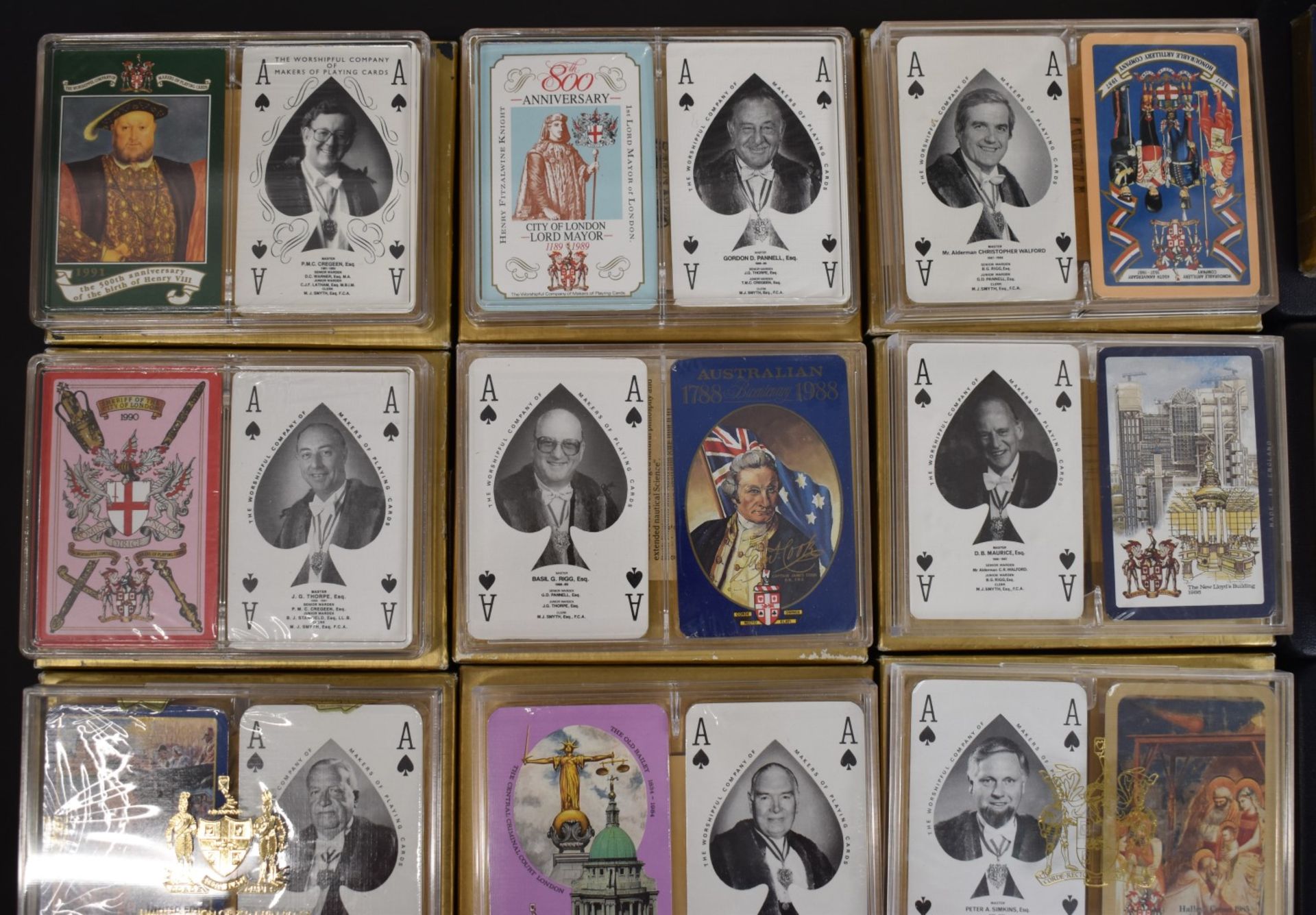 Forty packs of Worshipful Company of Makers of Playing Cards playing cards, comprising twenty double - Image 2 of 5