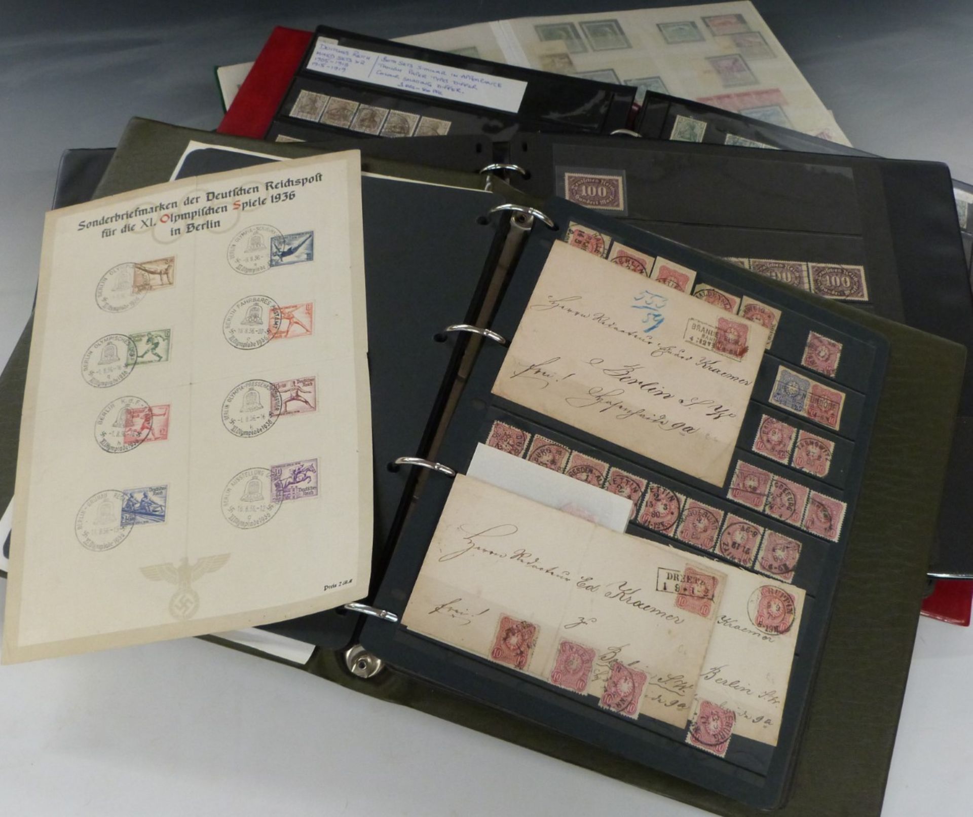 Germany unmounted mint including blocks in extensive stockbooks of early stamps to include 300