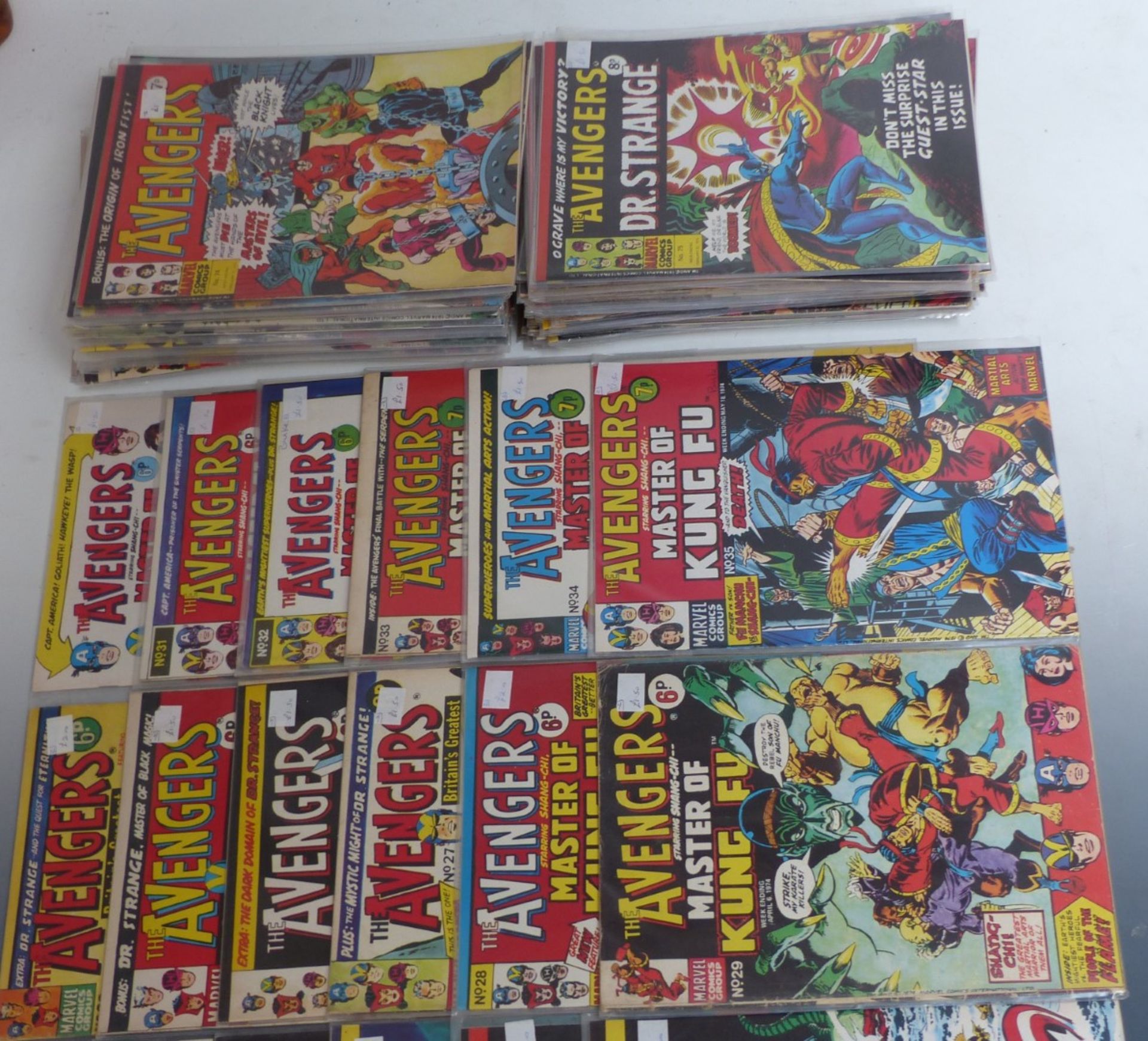 Approximately 100 Marvel The Avengers comics dating from 1973-1976. - Image 5 of 5