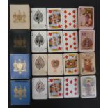 Four packs of Worshipful Company of Makers of Playing Cards playing cards, comprising 1901, 1902,