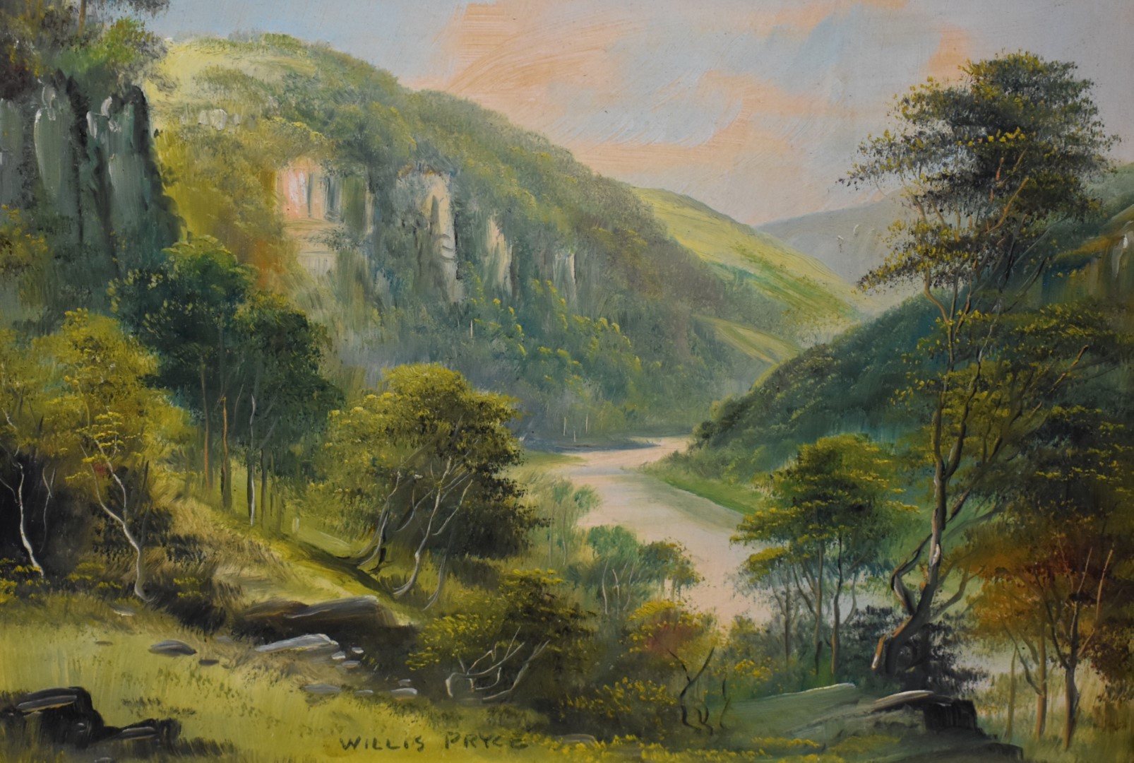 George Willis Pryce (RSA, RWS, 1866-1949), seven River Wye interest oil paintings, most depicting - Image 10 of 23
