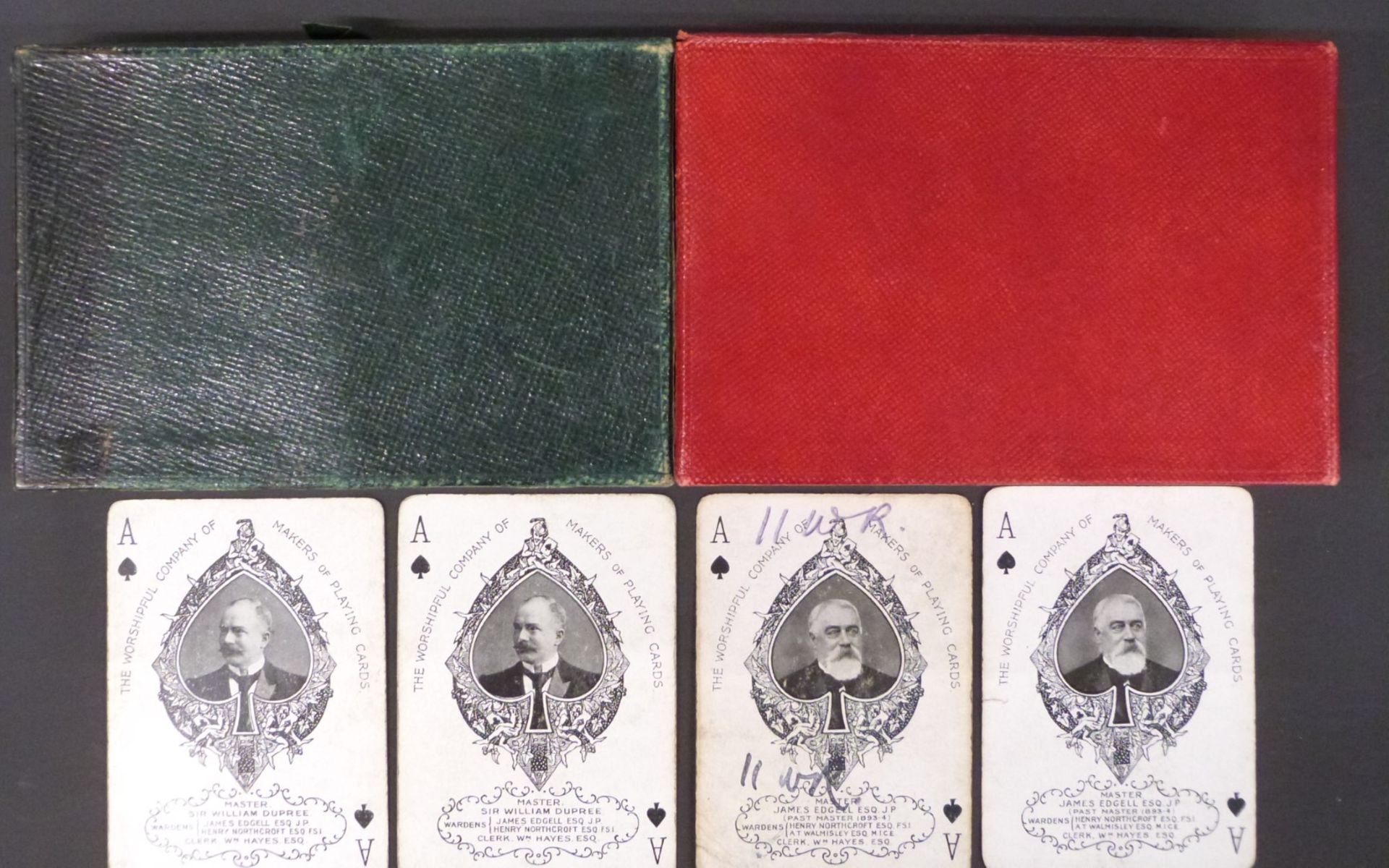 Four packs of Worshipful Company of Makers of Playing Cards playing cards, comprising two double - Image 4 of 4