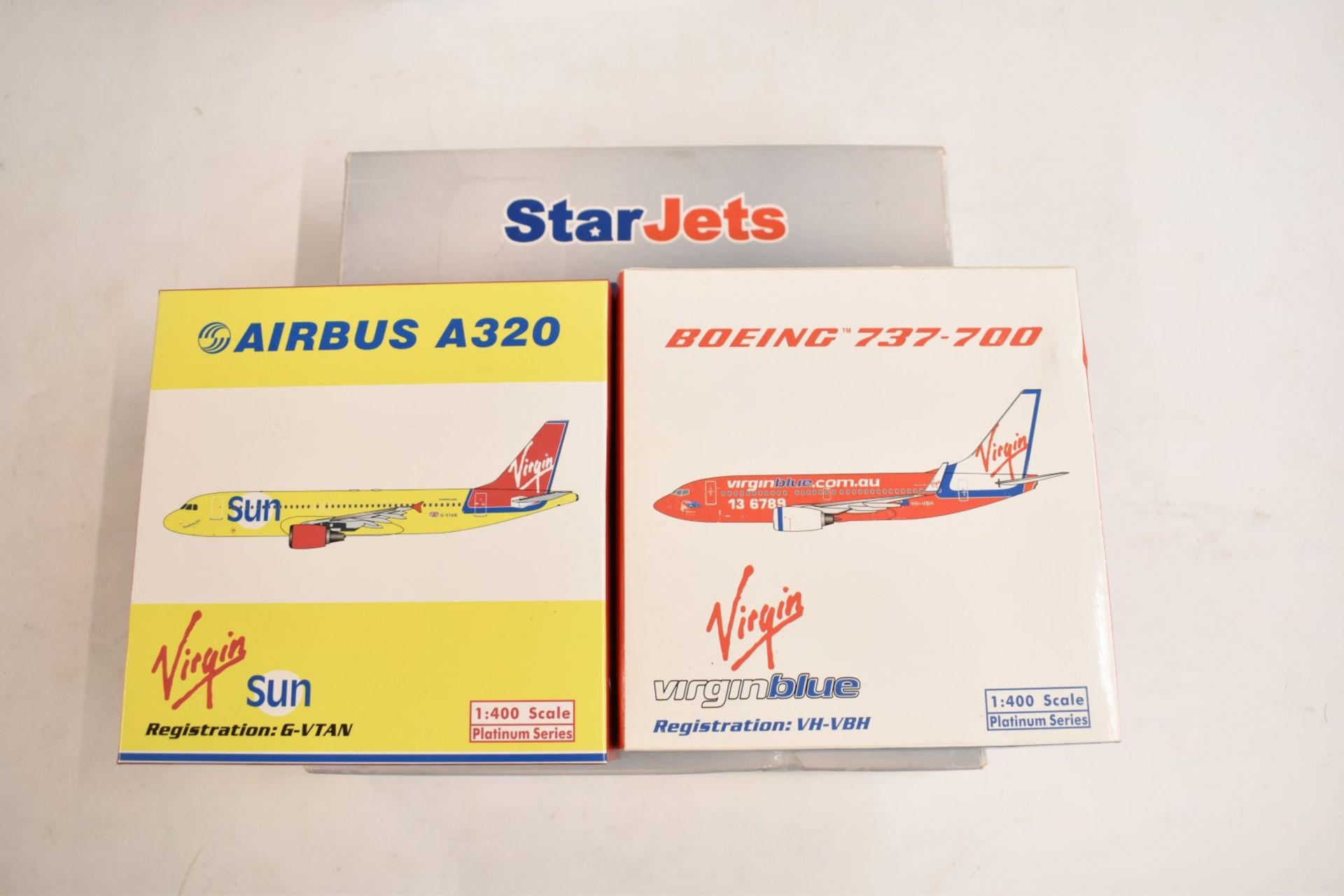 Eighteen 1:200 and 1:400 scale die cast model aircraft of both Virgin and British Airways Liveries - Image 3 of 4