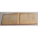 An autograph book of more than 80 clipped signatures including British Prime Ministers Bonar Law,
