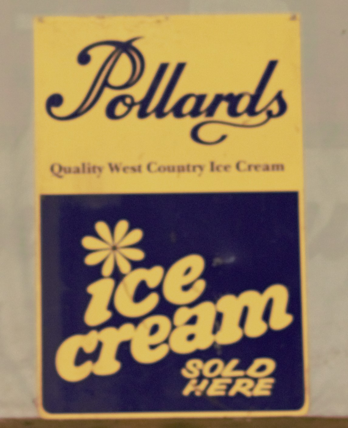 Five vintage ice cream advertising signs comprising Lyons Maid, Wall's, Pollards, Eldorado & Mars, - Image 2 of 2