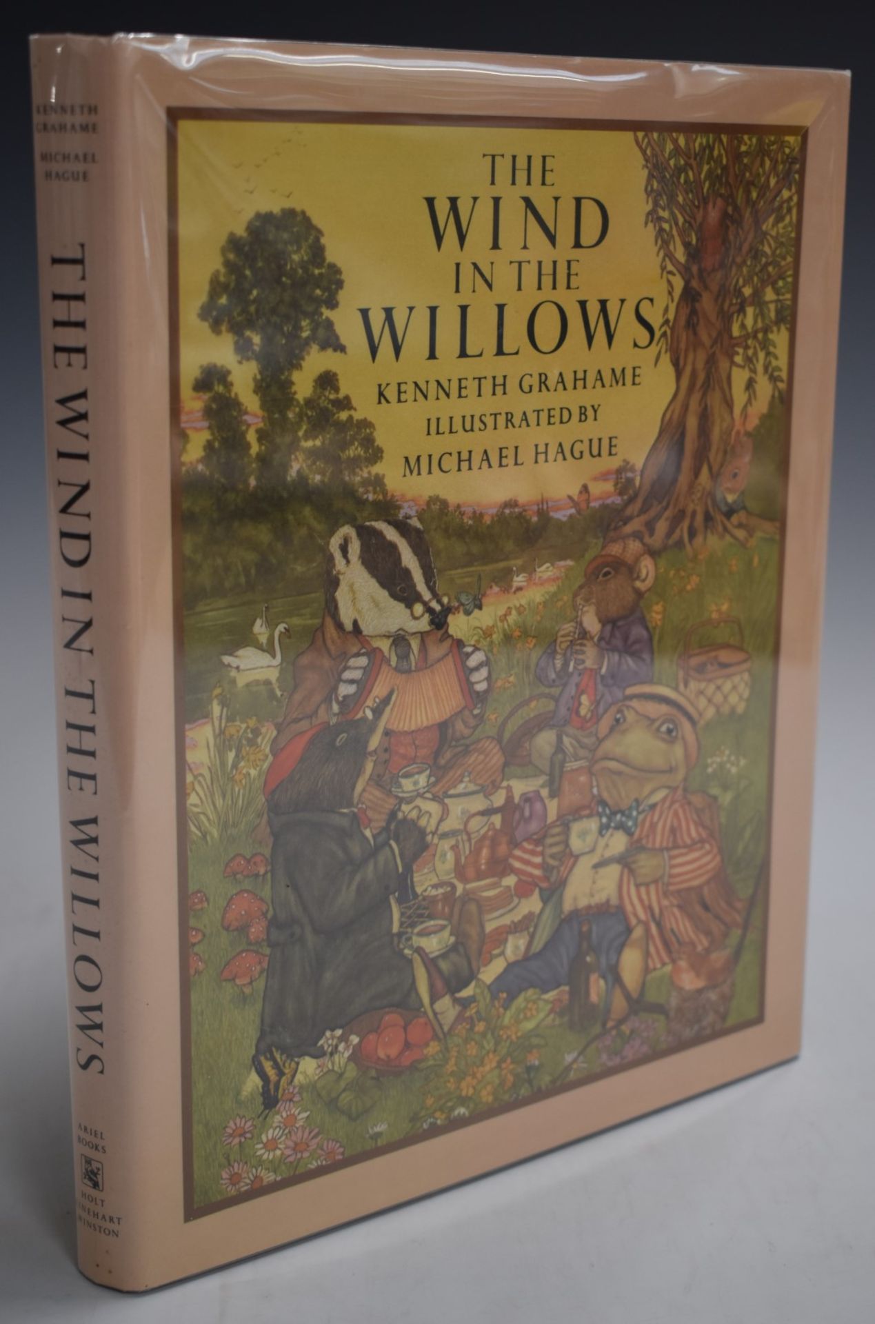 [Signed] The Wind In The Willows by Kenneth Grahame illustrated by Michael Hague, published Ariel