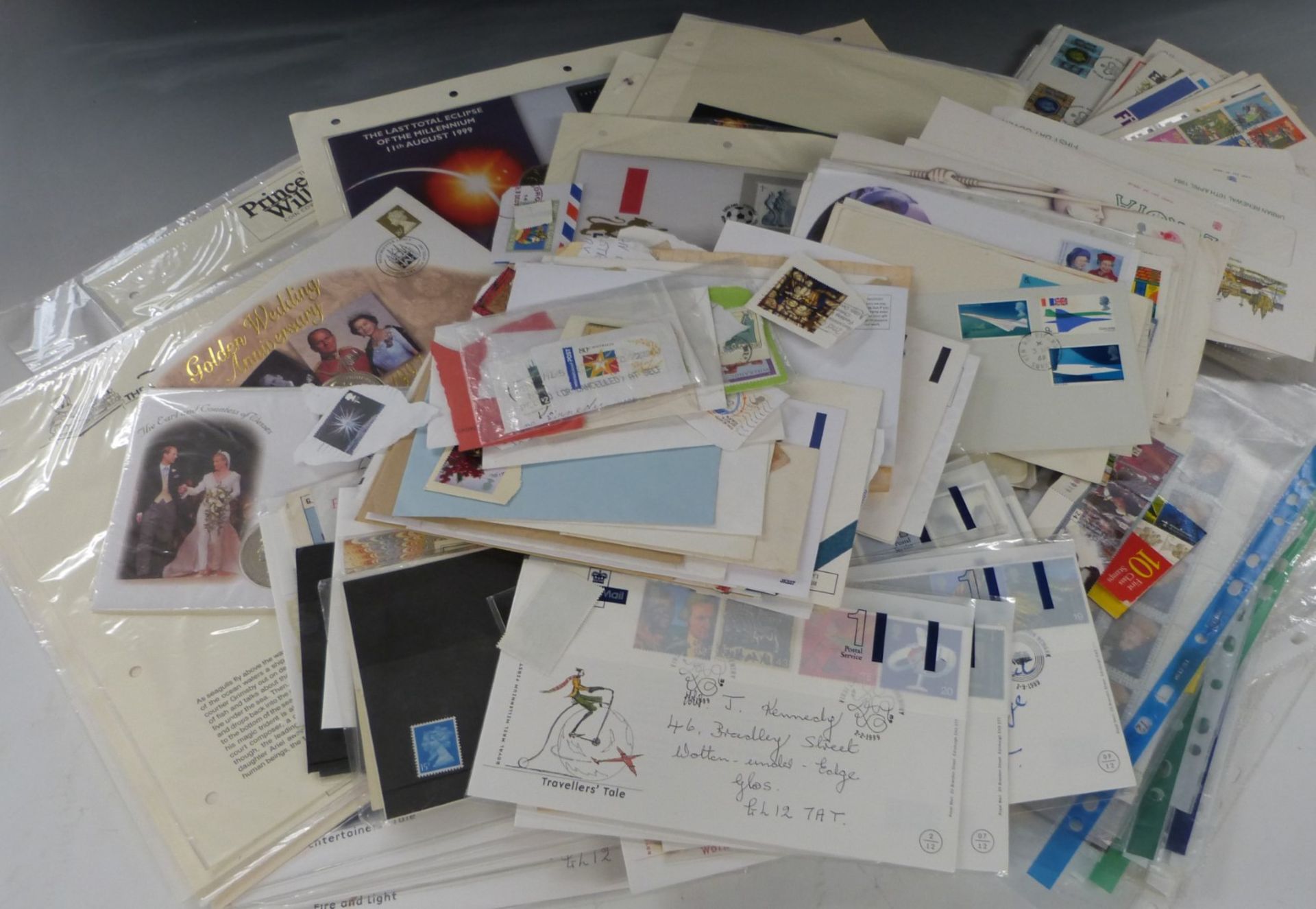 A collection of mint GB sheets and sets, presentation packs and first day covers, pre decimal/