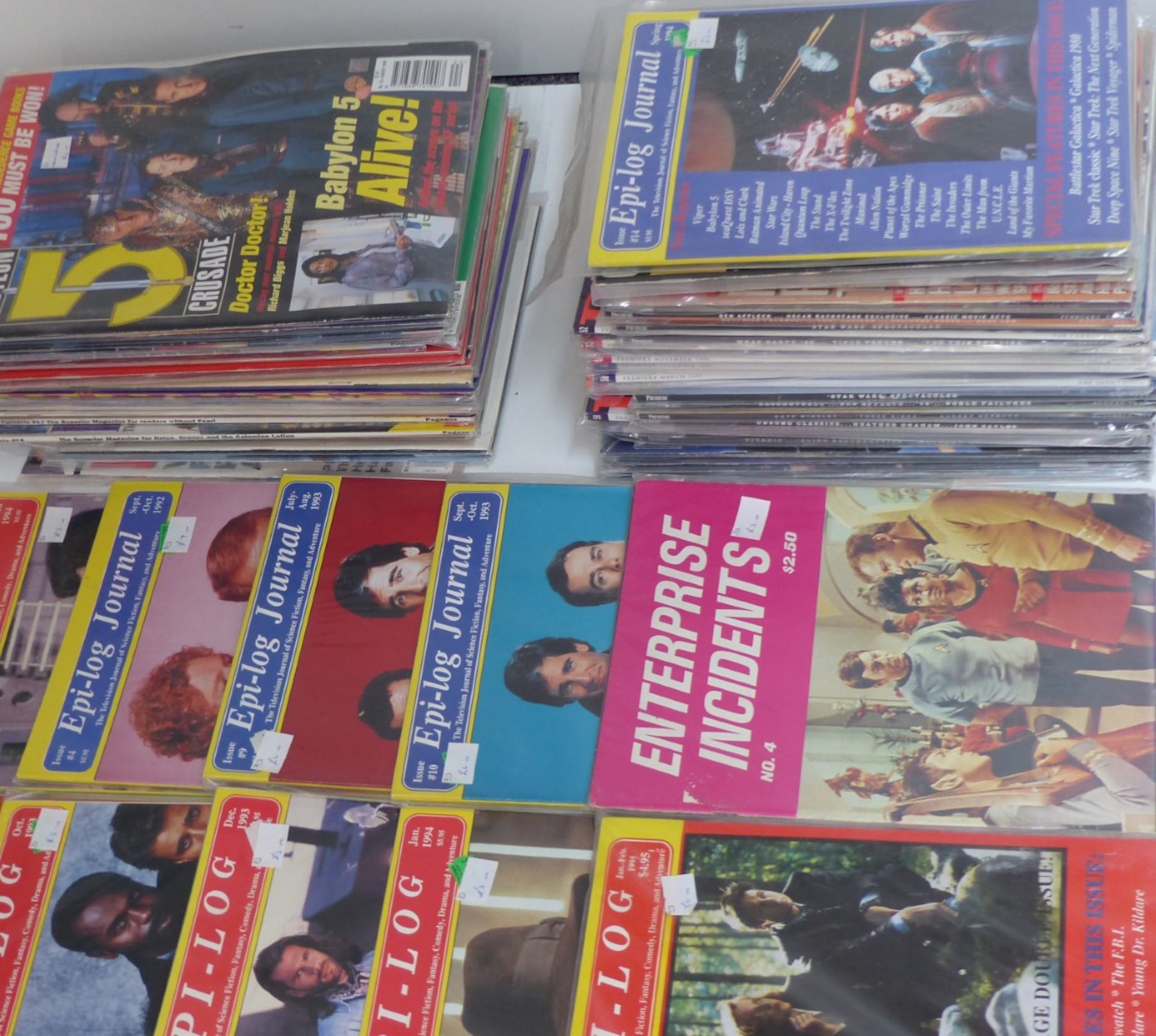 Approximately 100 TV and film related magazines including Babylon 5, Fantazia, Epi-log Journal etc. - Image 4 of 5
