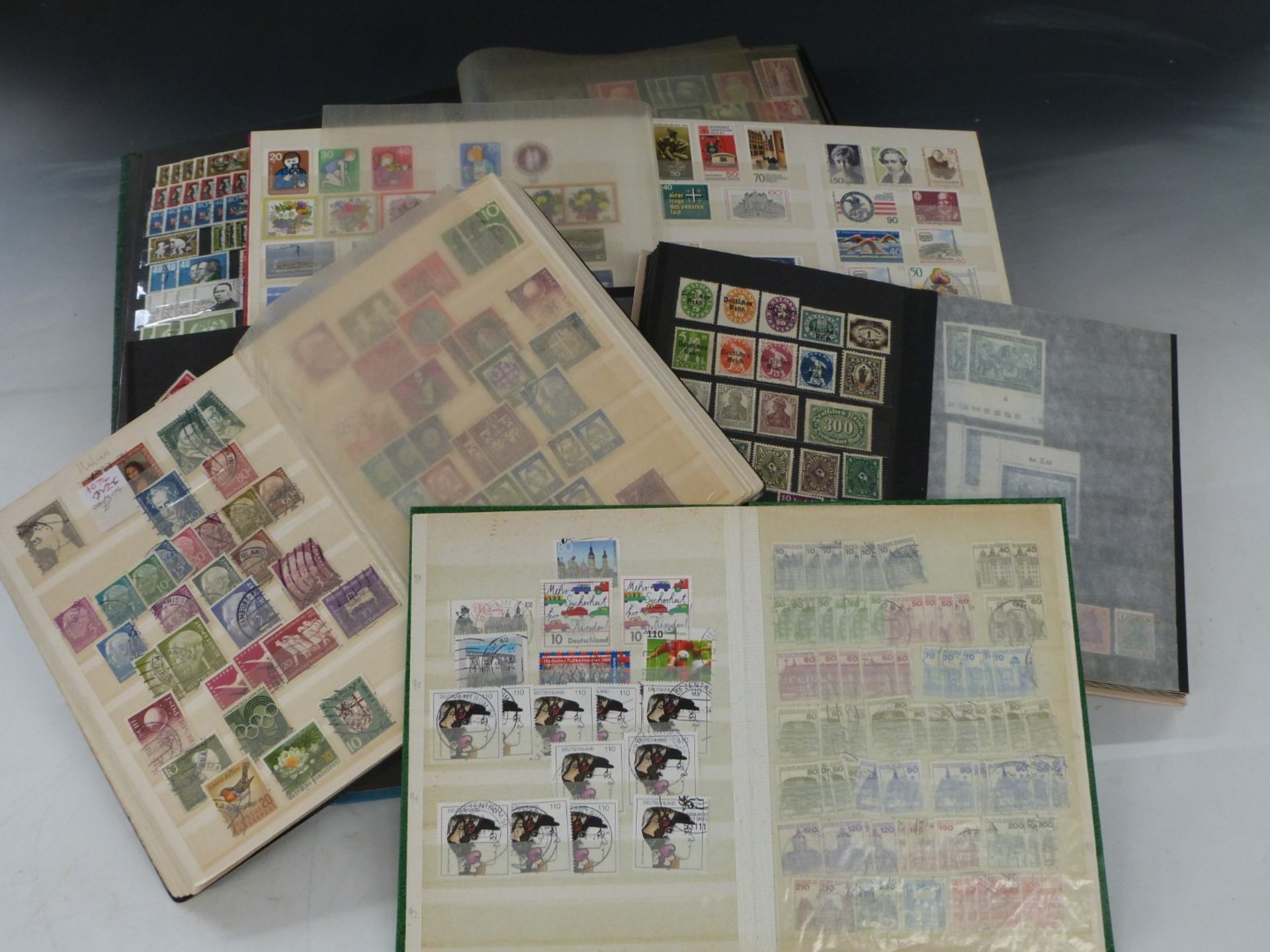 A large quantity of German stamps in eight stockbooks, mainly 1930s-1960s