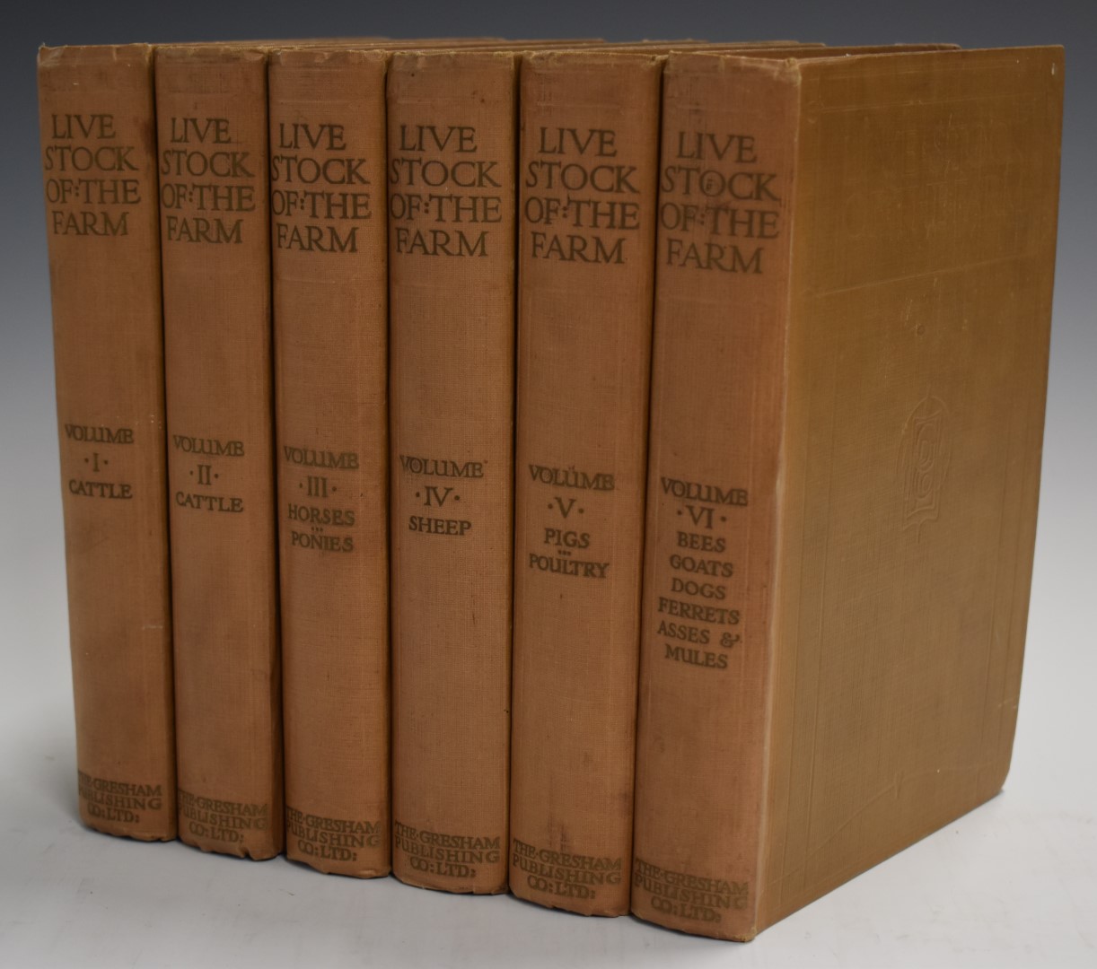 Live Stock Of The Farm by Many Specialists under the Editorship of Professor C. Bryner Jones,