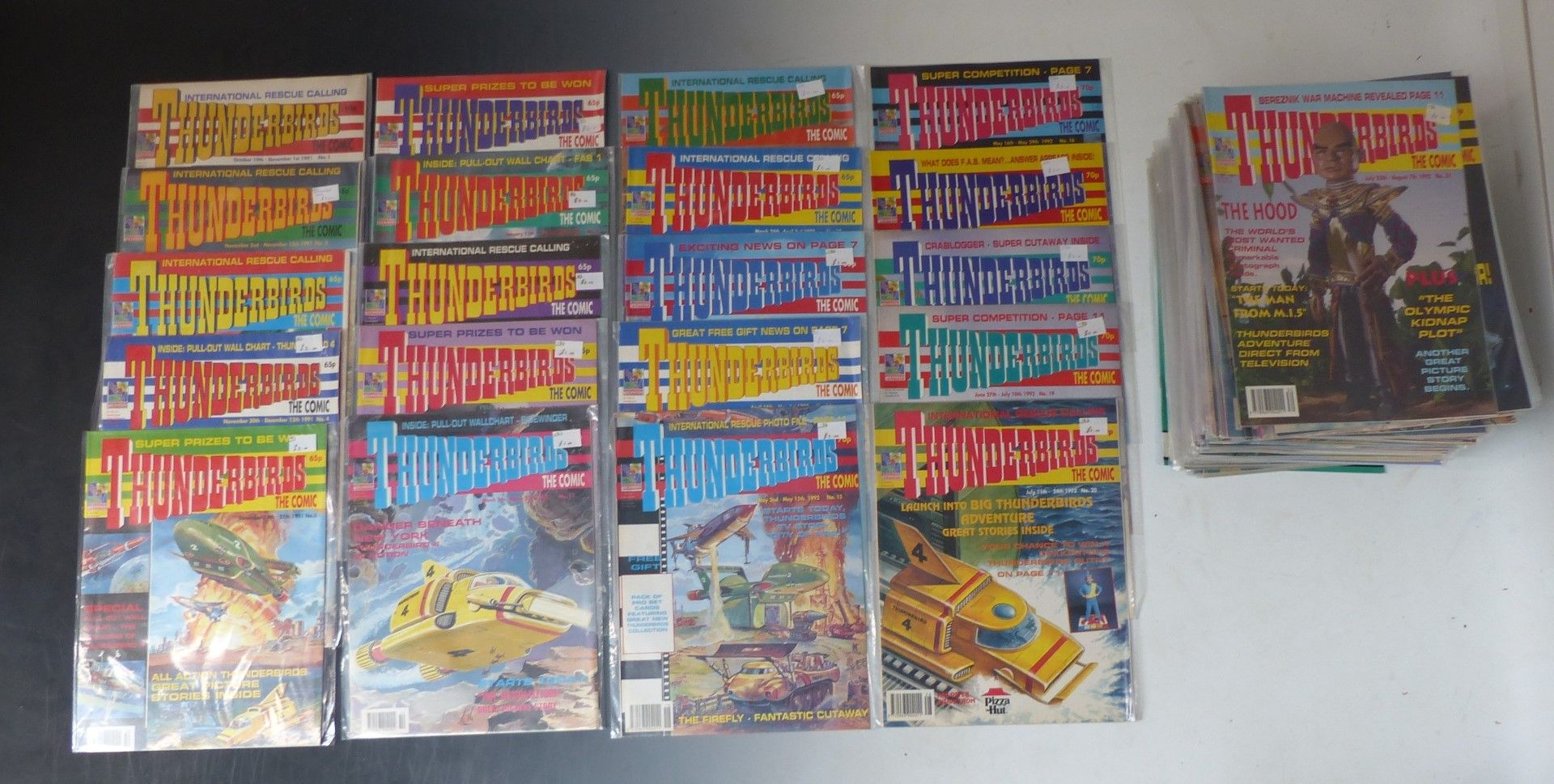 One-hundred-and-thirty-five Thunderbirds and Stingray comics including a run of Thunderbirds 1-67, - Image 4 of 4