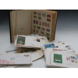 Stanley Gibbons Devon album of all world stamps, all periods and a quantity of first day covers