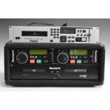 Numark CDN22 Mk4 twin deck CD player, together with a Prosound L65AA example