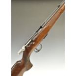 Anschutz Model 1515-1516 .22LR semi-automatic rifle with adjustable pop-up sights. leather sling and