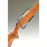 Mossberg & Sons 12 bore bolt-action shotgun with semi-pistol grip, two-shot magazine, adjustable