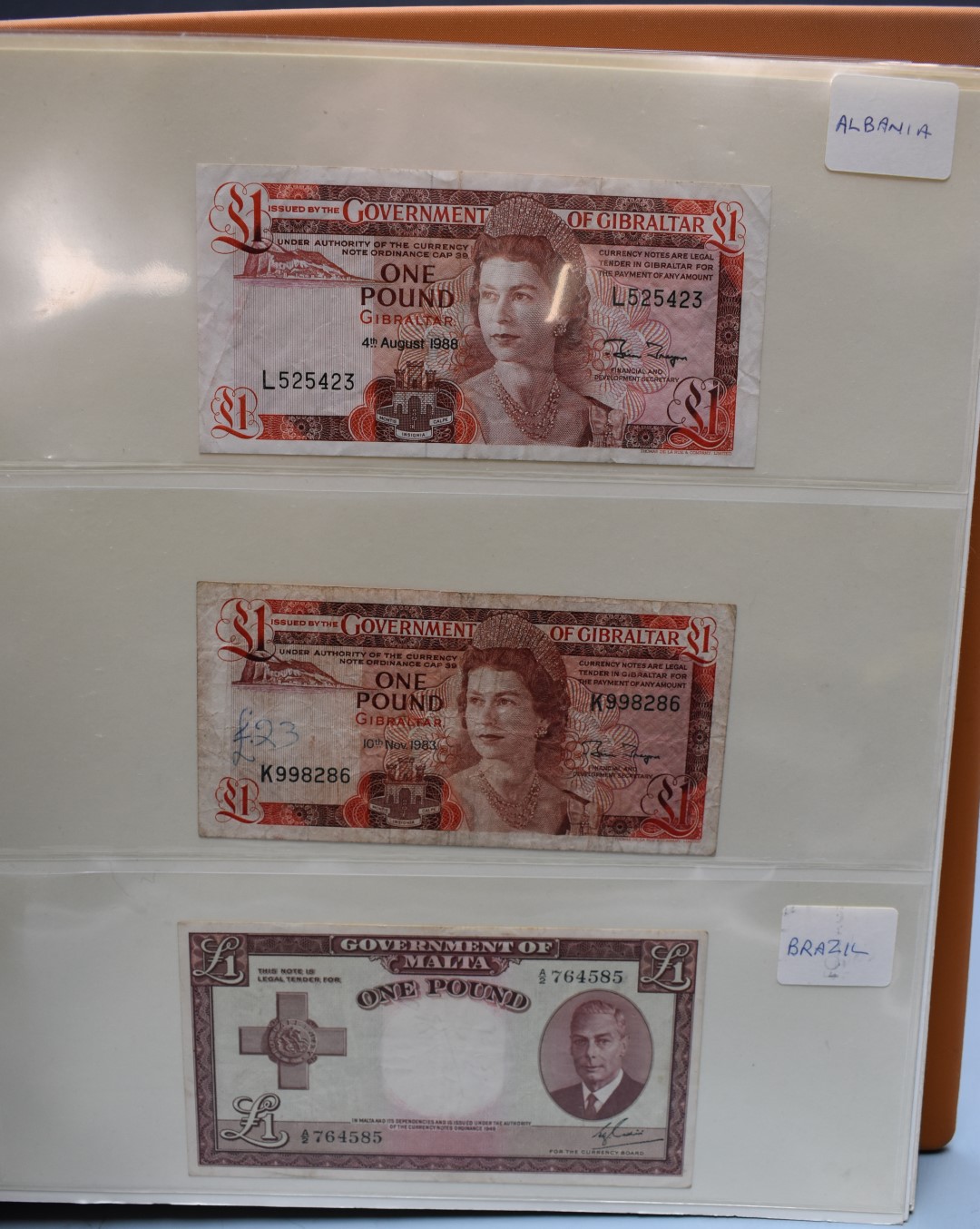 An amateur collection of world banknotes to include Channel Islands, Bermuda, Caribbean, - Image 3 of 7